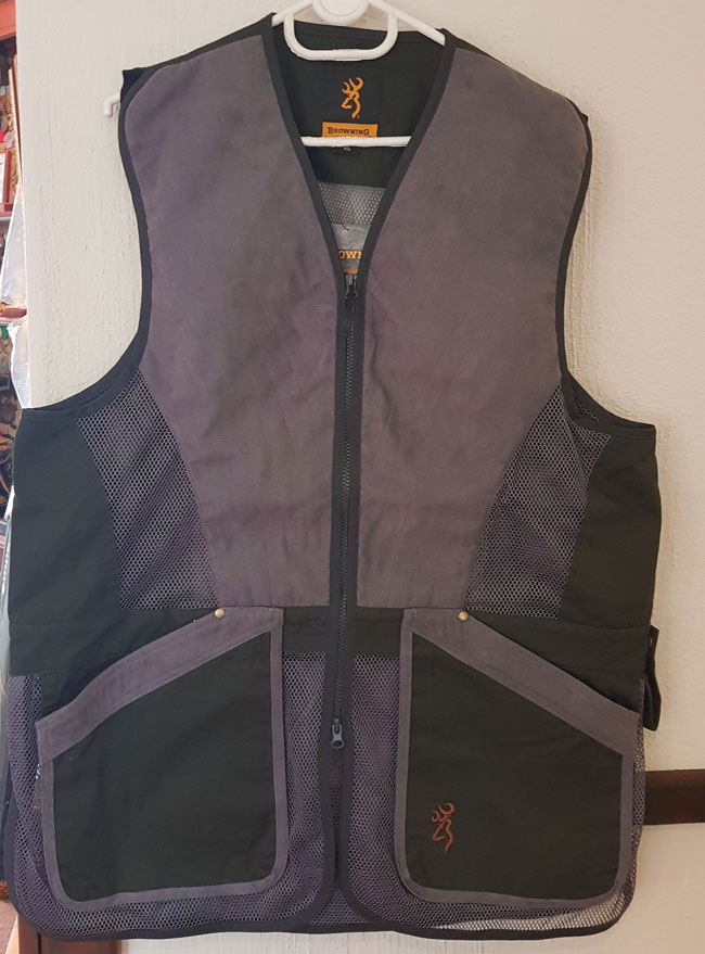 Browning Shooting Vest Pro Sport Dark Green