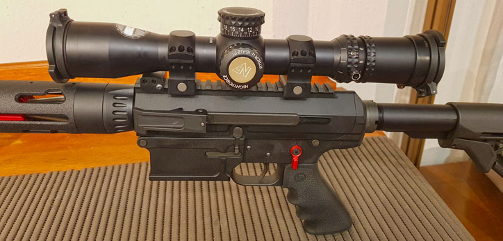 JP ENTERPRISES GMR-15-9MM RIFLE WITH SCOPE